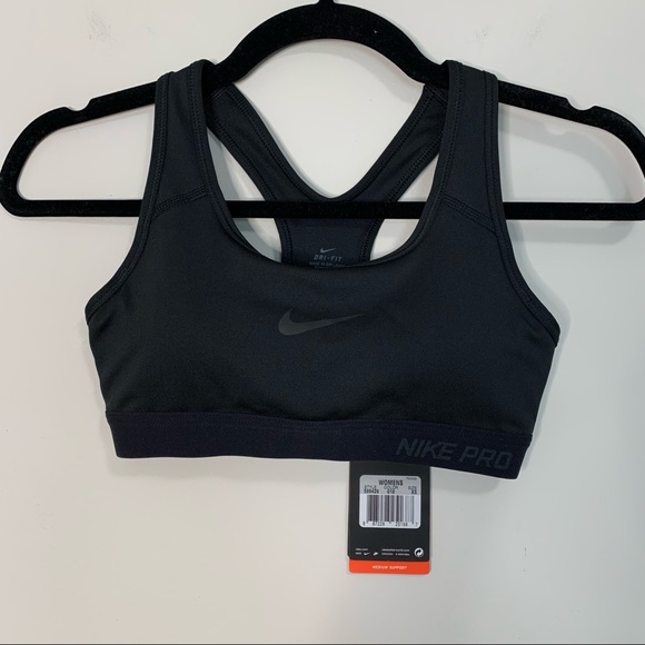 Nike Other - Nike Padded Pro Sports Bra Black XS